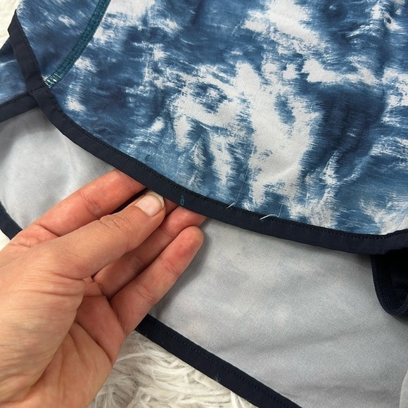 Lululemon Run: Speed Short Sea Side Silver Fox Alberta Lake / Naval Blue - Picture 2 of 6